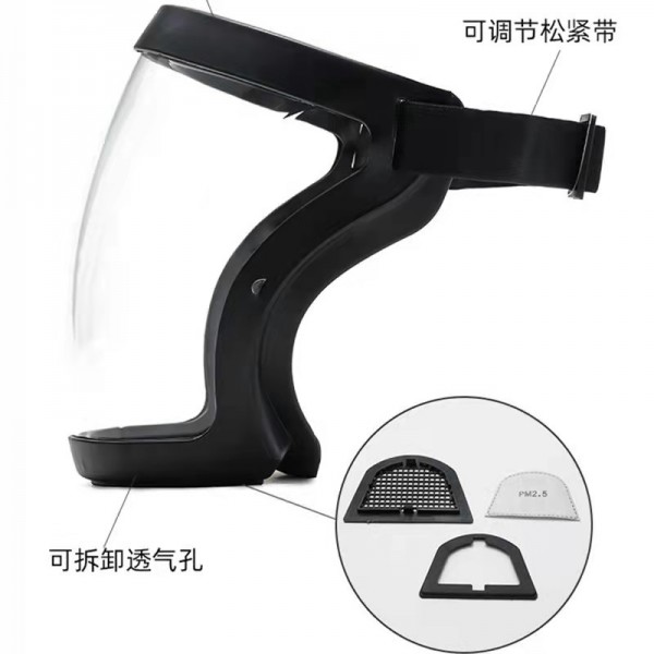 升级版防雾透明面罩防护面罩 升级版防雾透明面罩防护面罩
