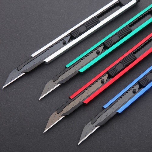 日钢小号铝合金氧化美工刀壁纸刀