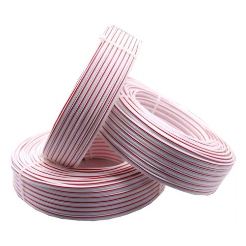 红白卷线镀锡平行线2芯LED亮化户外专用线200米 红白卷线镀锡平行线2芯LED亮化户外专用线200米