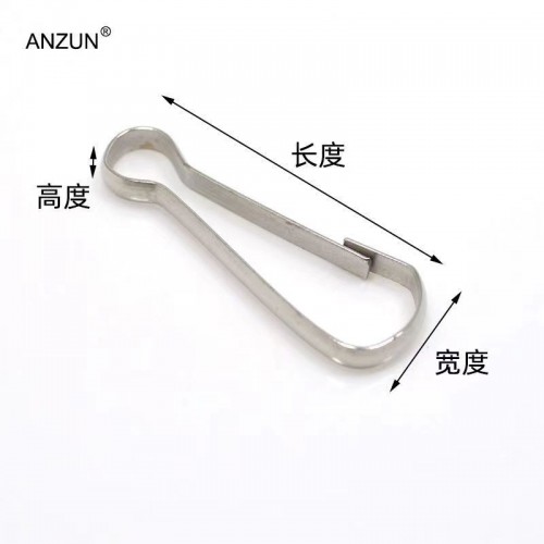 35mm镀镍挂钩吊码活动钩(银色) 35mm镀镍挂钩吊码活动钩(银色)
