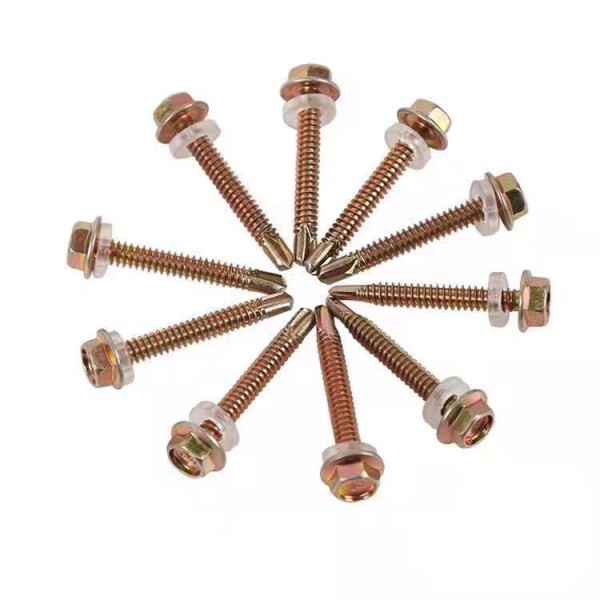 彩钢瓦螺丝六角钻尾螺丝 彩钢瓦螺丝六角钻尾螺丝